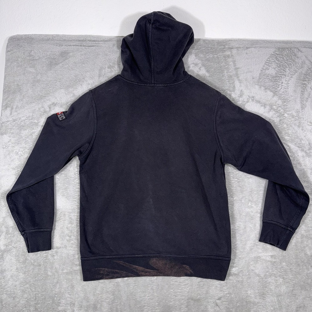 The North Face Olympic National Flag Hoodie Black Retro Men's Large Black - Picture 9 of 9
